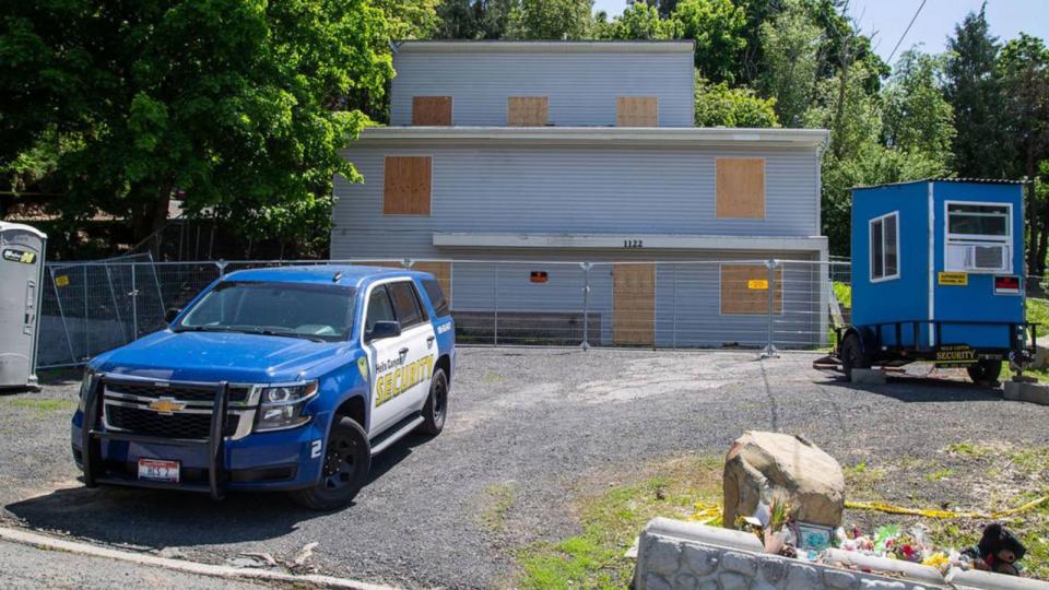 PHOTO: Four University of Idaho students were stabbed to death at the large, off-campus rental home on King Road in Moscow, Idaho, on Nov. 13, 2022, as seen here in May 2023. (Angela Palermo/Idaho Statesman/TNS via Getty Images, FILE)