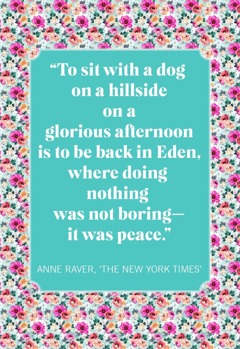 anne raver, dog mom quotes