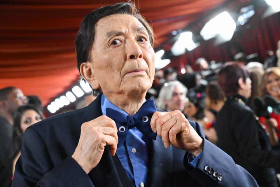 James Hong arrives at the 95th Annual Academy Awards.