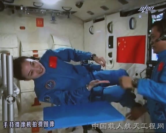 Launched in June of this year, Shenzhou 10 was China’s fifth piloted space flight mission and the tenth flight of the Shenzhou spacecraft. It was the last of the three Shenzhou flight missions intended for testing rendezvous and docking techniq