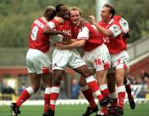 Amit Katwala remembers the side that started the Frenchmans first game in charge of the Gunners more than two decades ago