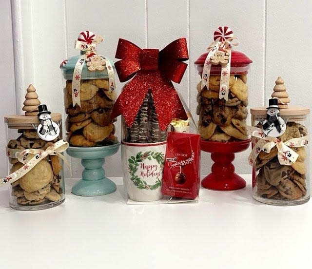 Cookie jars are offered at Amorepas Kitchen in Quincy.