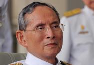 Thailand's King Bhumibol Adulyadej, pictured in May 2010