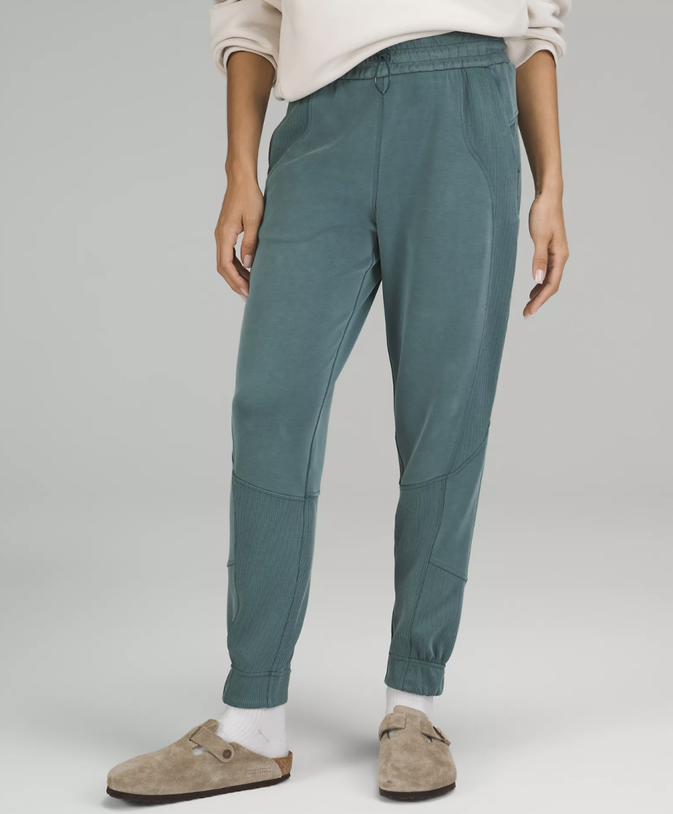 Brushed Softstreme Ribbed High-Rise Jogger (Photo via Lululemon)