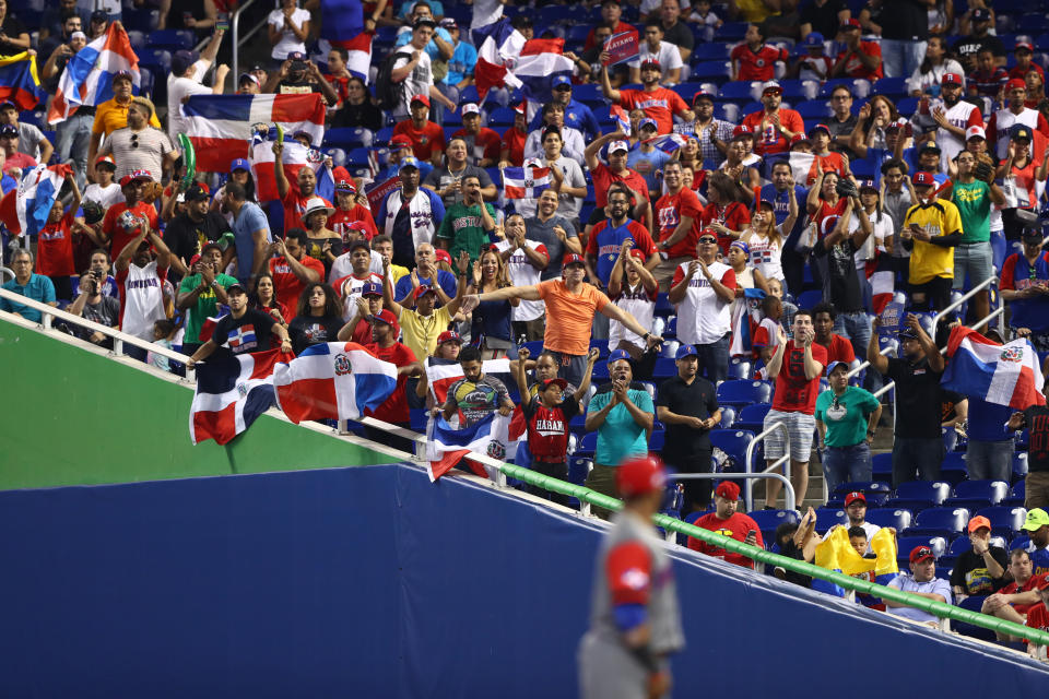 The Marlins will allow fans to bring musical instruments and flags into the park in 2019. (Photo by Alex Trautwig/WBCI/MLB Photos via Getty Images)