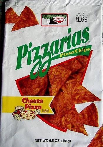 pizzarias pizza flavored chips