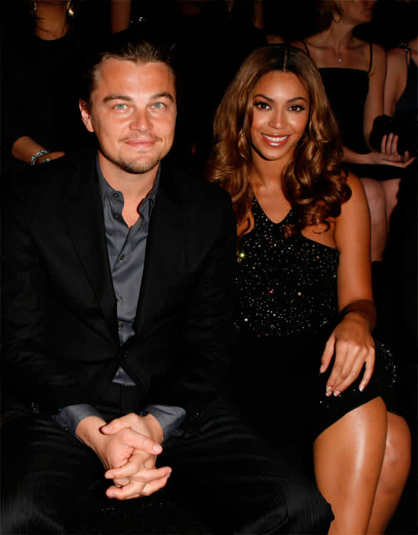 Beyoncé y Leo DiCaprio
