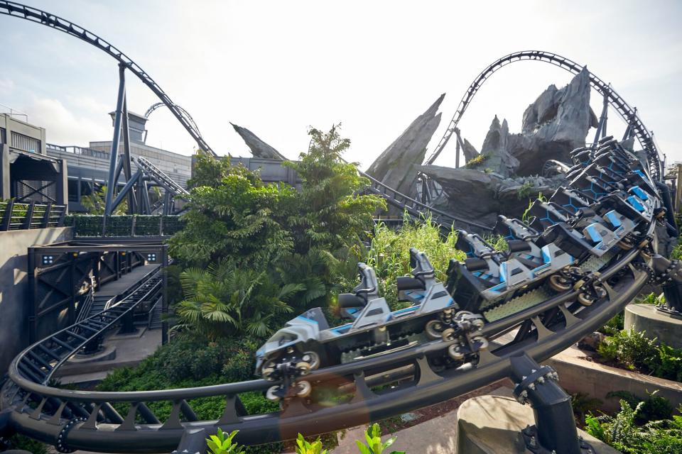 Jurassic World Velocicoaster