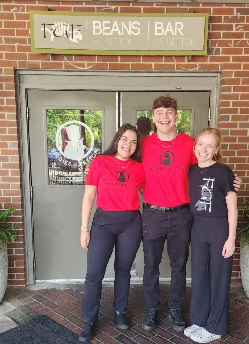 Birdies at Betton and Food Glorious Food team members pictured in front of the restaurants on 1950 Thomasville Road.