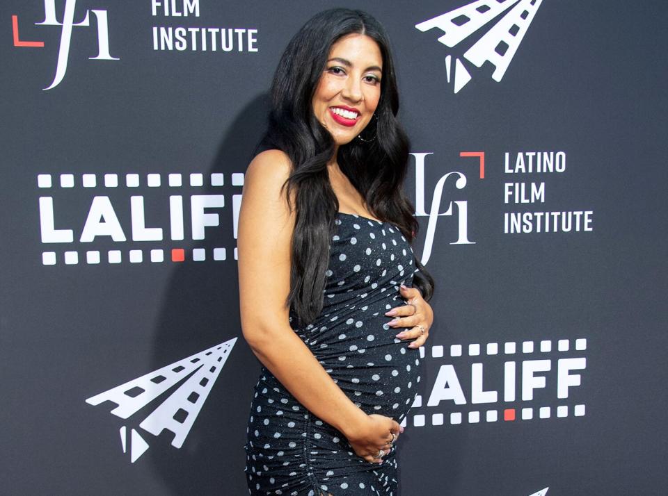 Stephanie Beatriz attends the Los Angeles Latino International Film Festival (LALIFF) special preview screening of "In The Heights" at the TCL Chinese Theater in Hollywood, California on June 4, 2021.