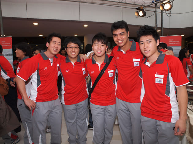 Team Singapore Flag Presentation Ceremony