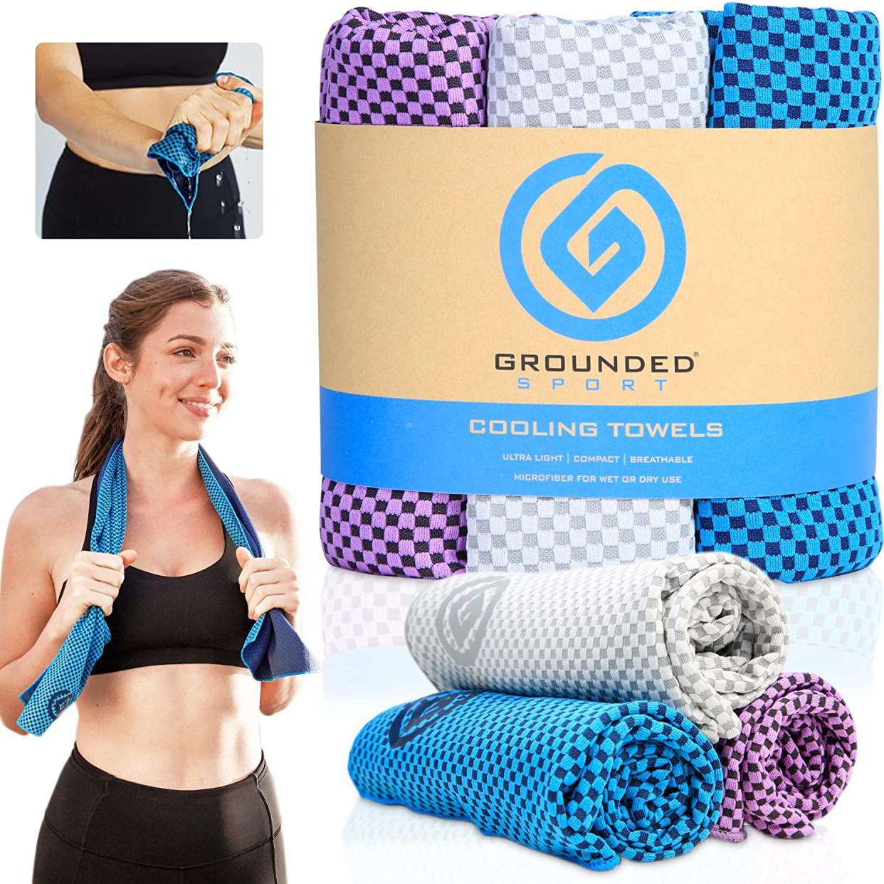G grounded cooling towels, best gym towels