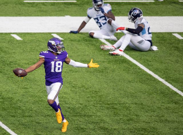 Vikings' Justin Jefferson predicts he'll be the NFL's best wide receiver  'after this year