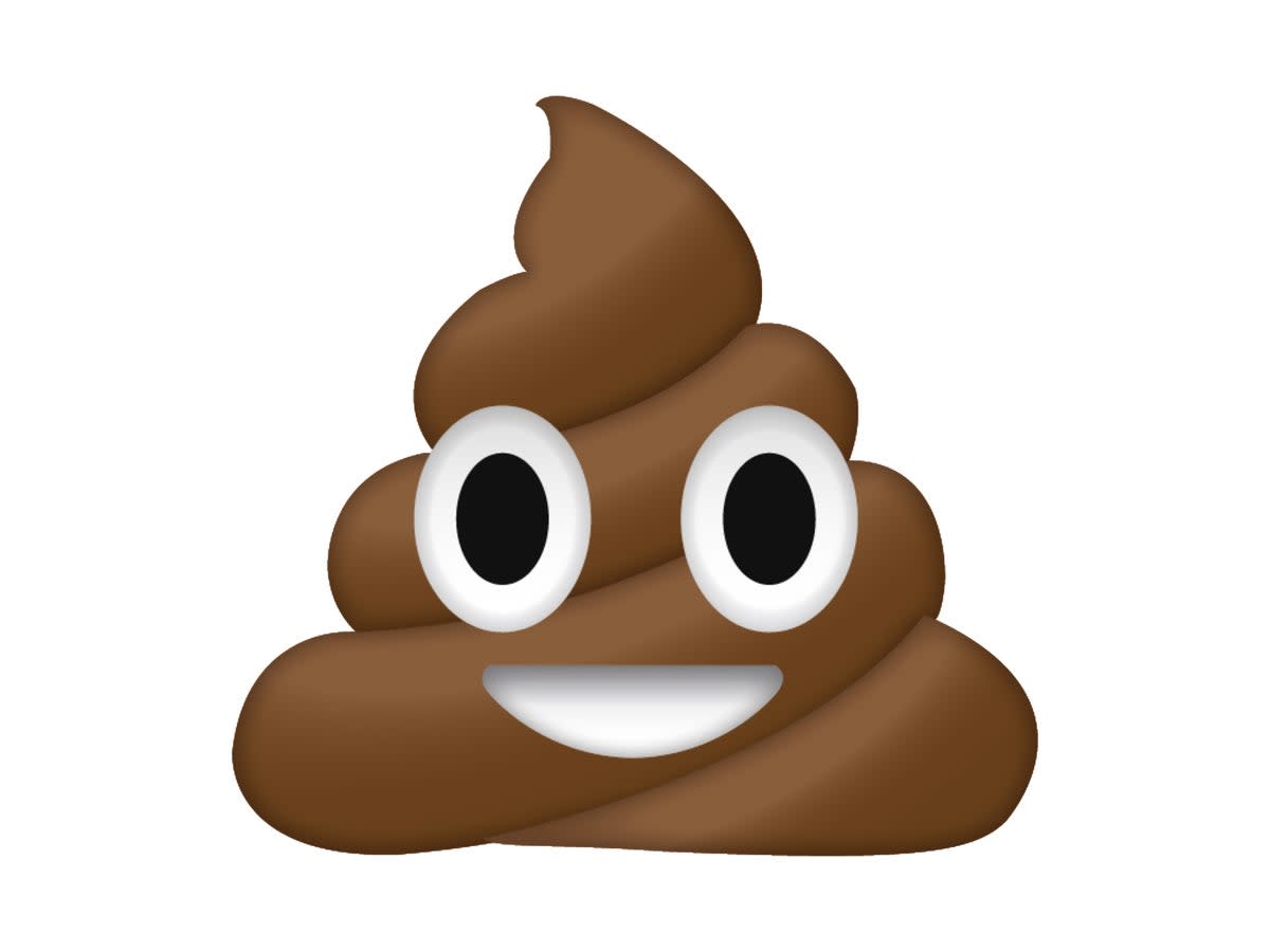 Too fart gone: The poo emoji  (Apple)