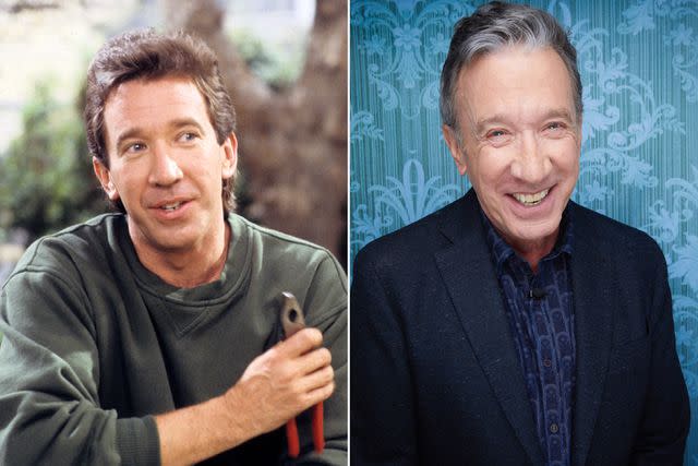 <p>ABC Photo Archives/Disney General Entertainment Content via Getty; Weiss Eubanks/NBCUniversal via Getty</p> Tim Allen on 'Home Improvement' and now