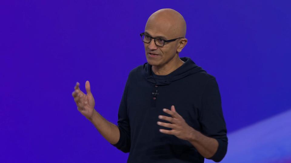 Satya Nadella Microsoft Build