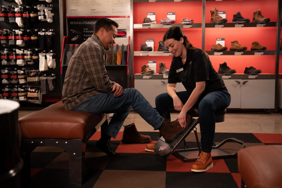 Red Wing partnered with Volumental to create an AI-driven Ultimate Fit Experience. - Credit: Courtesy of Red Wing