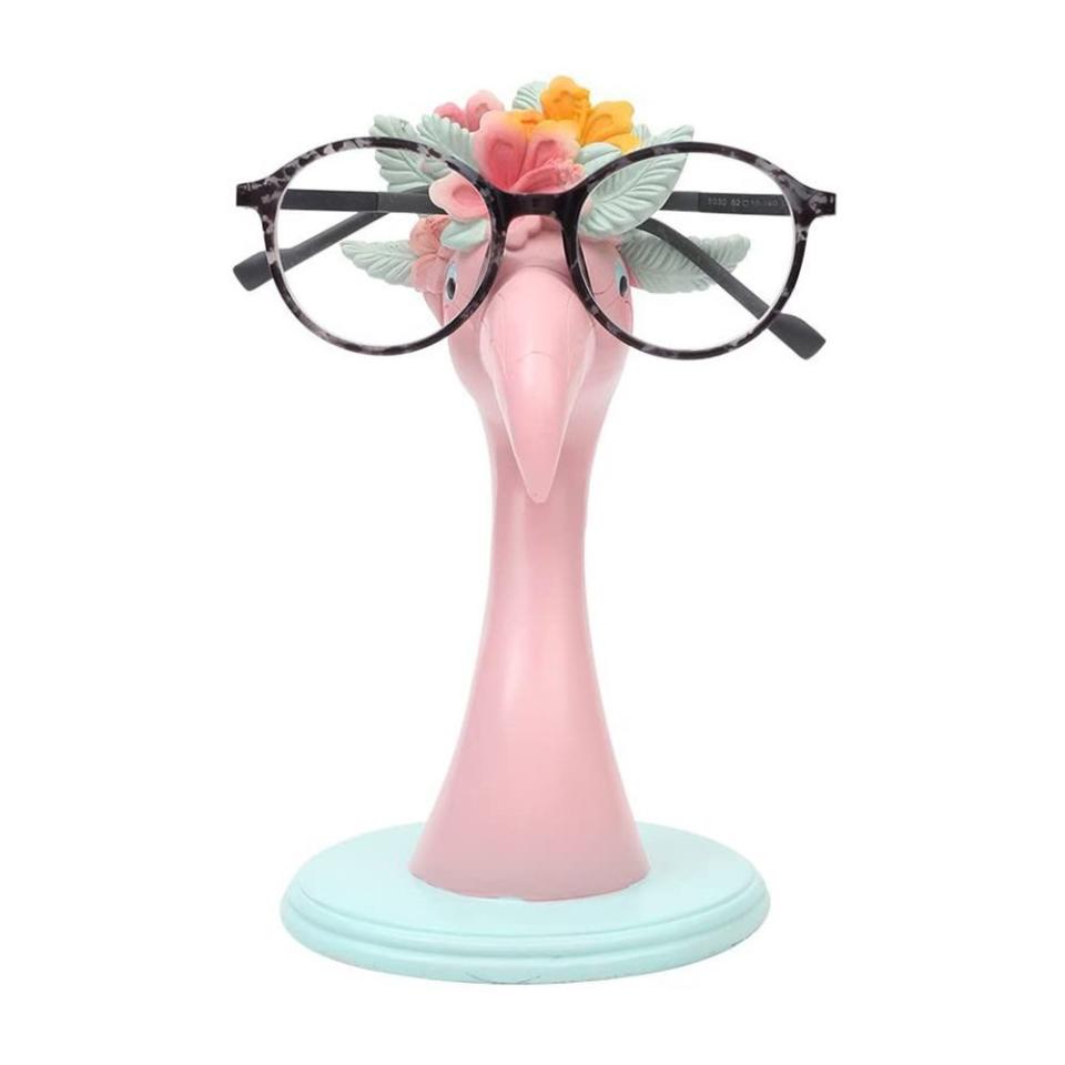 18) Pink Flamingo Eyeglass Holder