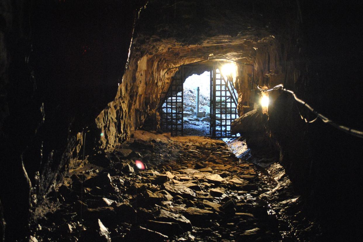 The Bell Witch Cave in Adams, Tennessee