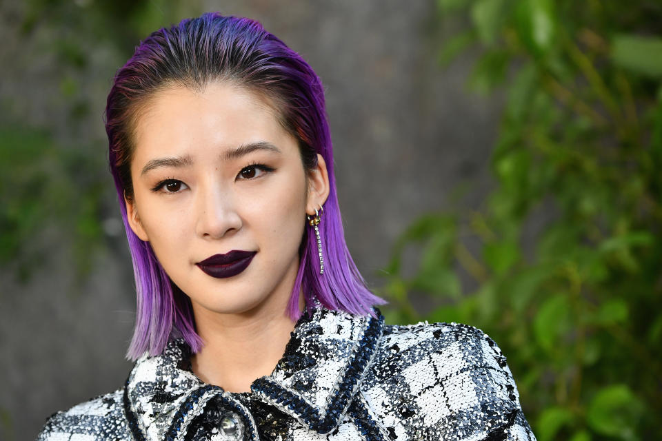 Das südkoreanische Model Irene Kim ist weltweit für ihren Look bekannt. (Bild: Getty Images)