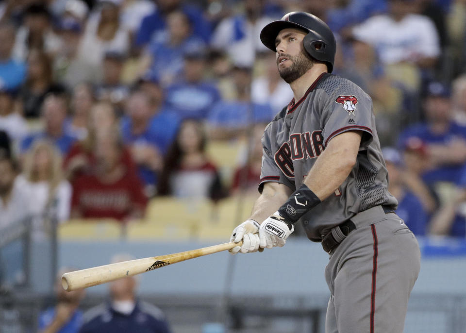 Paul Goldschmidt helped lead the Diamondbacks to the playoffs in 2017. (AP Photo)