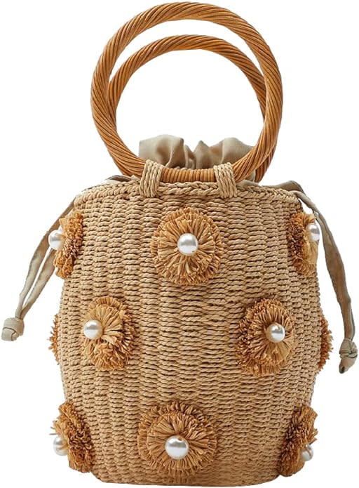 rattan summer bag