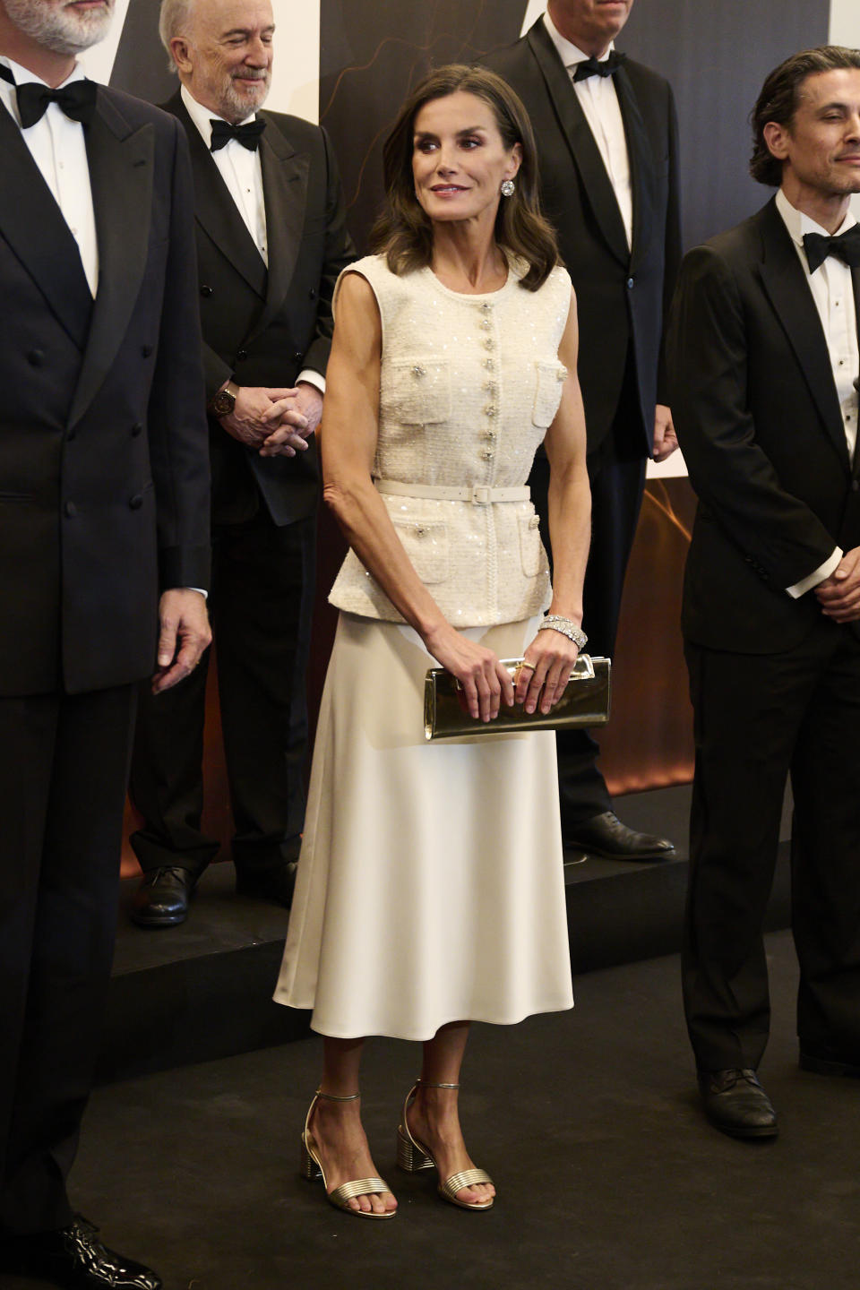 Queen Letizia of Spain looked elegant attending the 