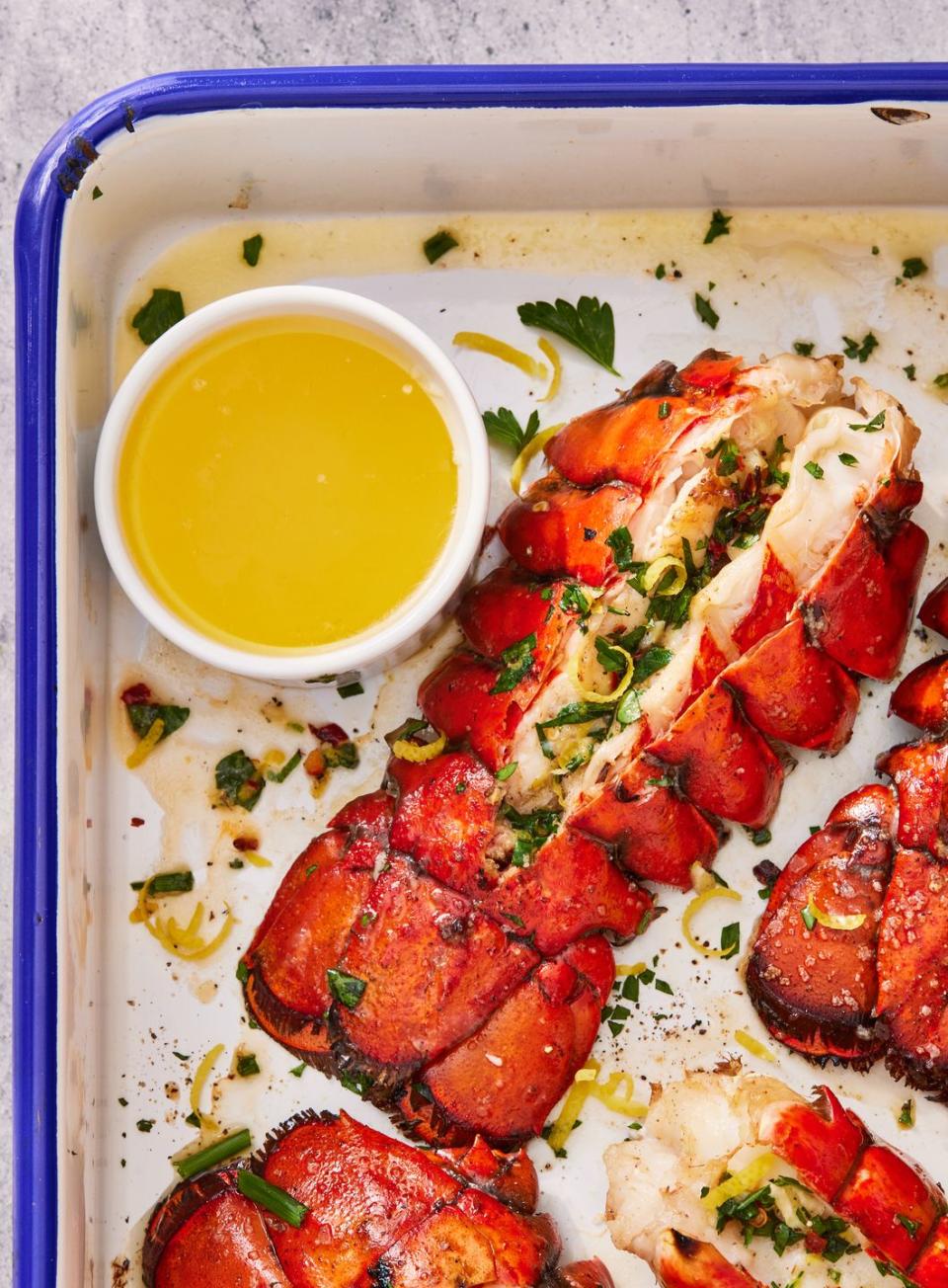 Grilled Lobster Tails