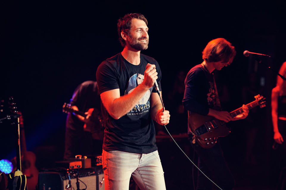 <p>Making good on a four-year promise, Ryan Hurd took the stage with a smile that never left his face for his hit "To a T."</p>