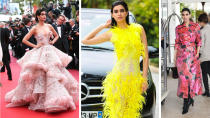 Diana Penty surprised us with her distinctive fashion game at Cannes 2019. In one of her standout looks, the <em>Cocktail</em> actor stunned all in an elaborate nude off-shoulder gown from Nedret Taciroglu. The feather details added much drama to the voluminous number.