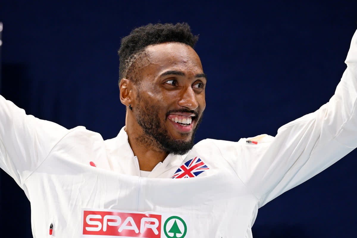 Renaissance man: Matthew Hudson-Smith continued his comeback by successfully defending the men’s 400m title at Munich 2022  (Getty Images)