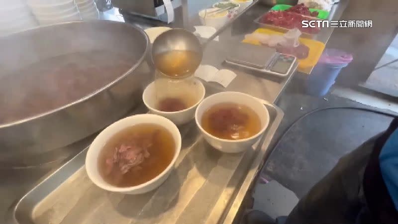 台南牛肉湯業者表示，疫情並沒有影響營業。