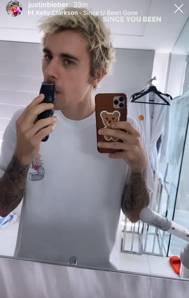 Justin Bieber responds to people insulting, mocking his moustache