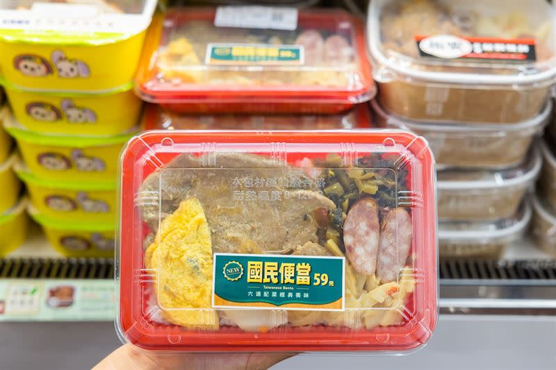 7-ELEVEN開賣「國民便當」復刻多年前的商品風味。（圖／超商業者提供）