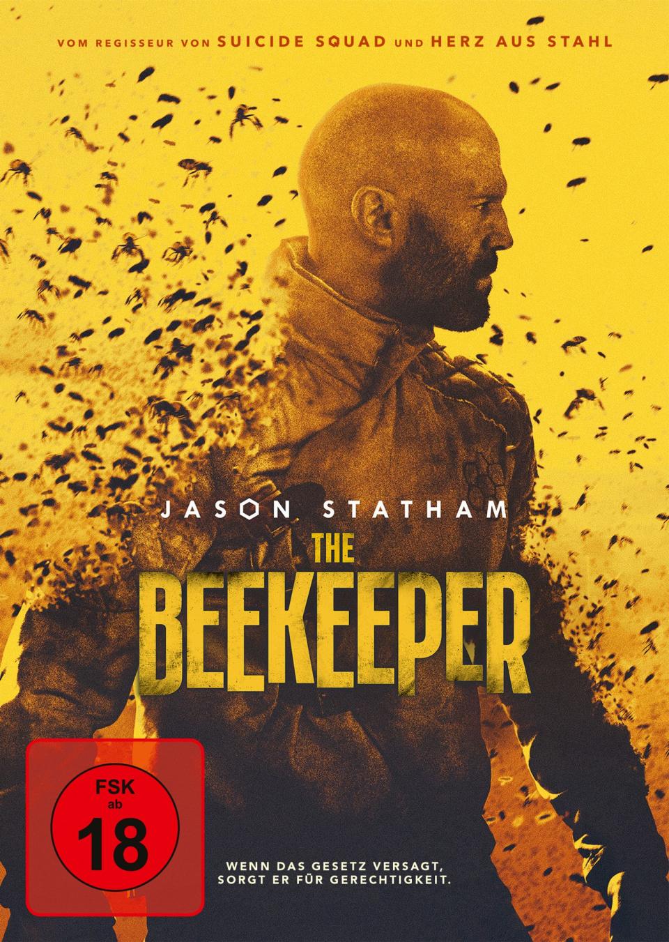 In "The Beekeeper" verkörpert Jason Statham einen Prügel-Imker auf Rachefeldzug. (Bild: Leonine)