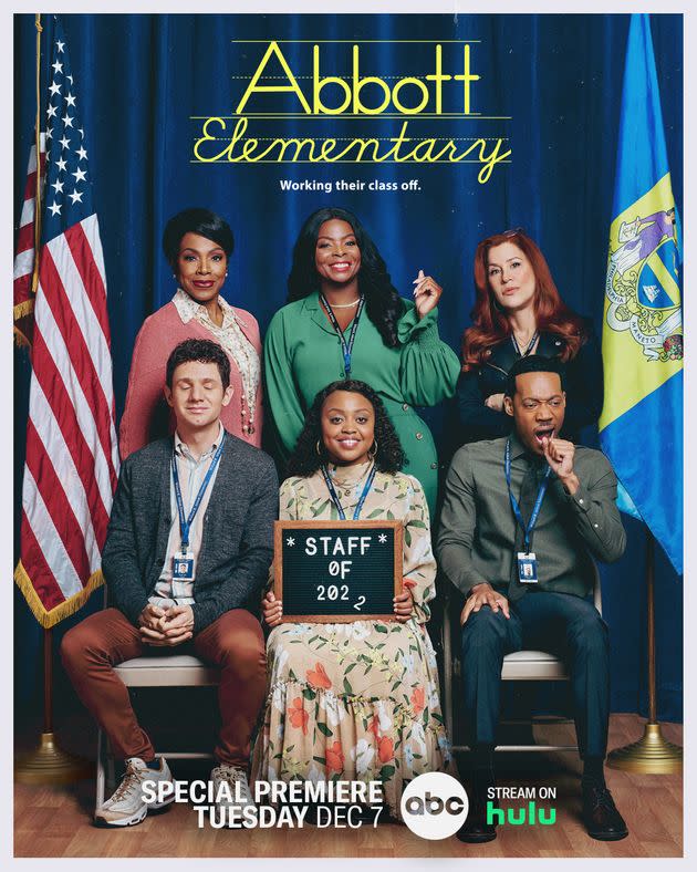 Inspired by stories from her mother's 40-year career teaching in Philadelphia, Quinta Brunson created “Abbott Elementary,” a workplace comedy that follows five teachers and a principal determined to give their students the best education despite the odds stacked against them. (Photo: ABC)