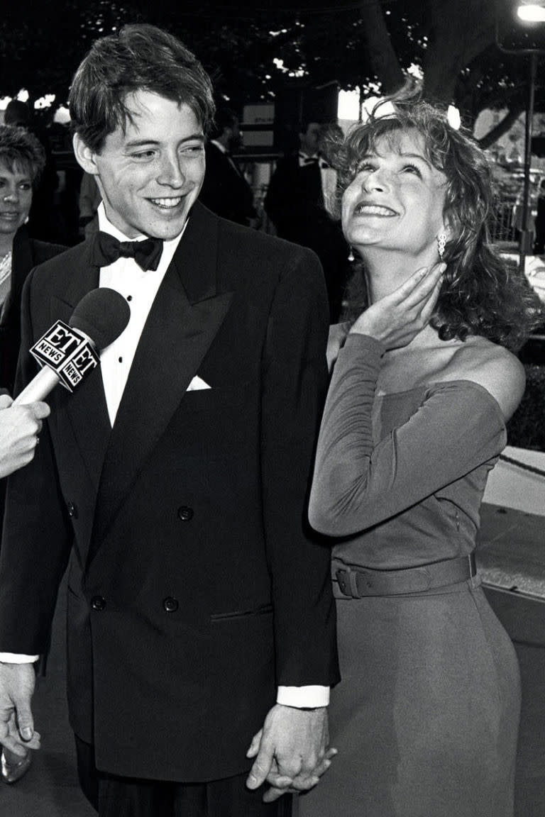 Matthew Broderick and Jennifer Grey