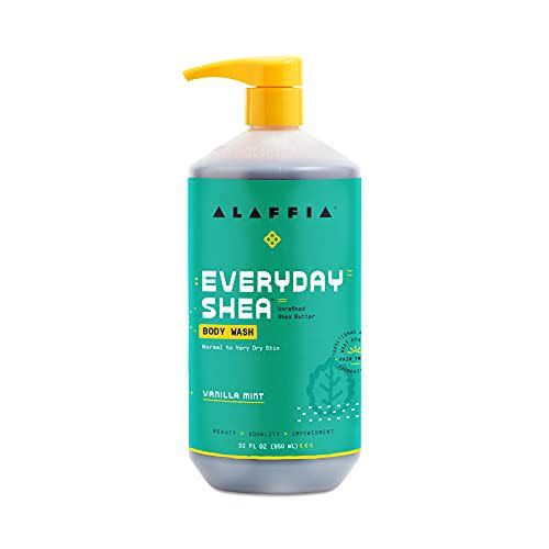 17) Everyday Shea Body Wash in Vanilla Mint