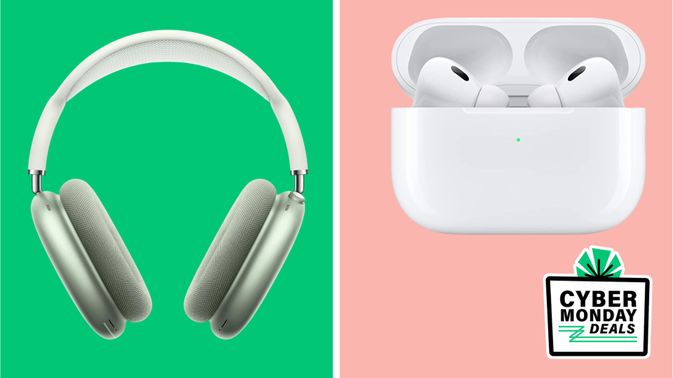 AirPods and AirPods Max are on sale for Cyber Monday.