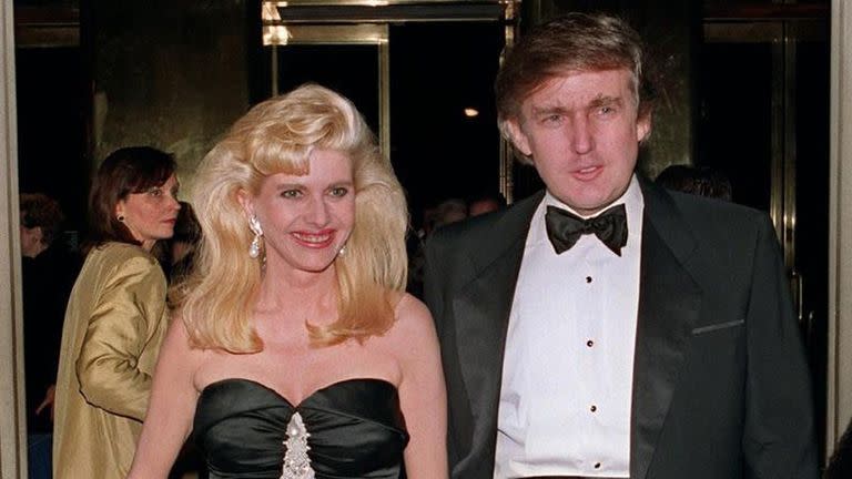 Ivana, la primera esposa de Trump, denunció en 1991 que el millonario la violó