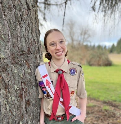 Ellie Stewart, Eagle Scout Scholarship Winner