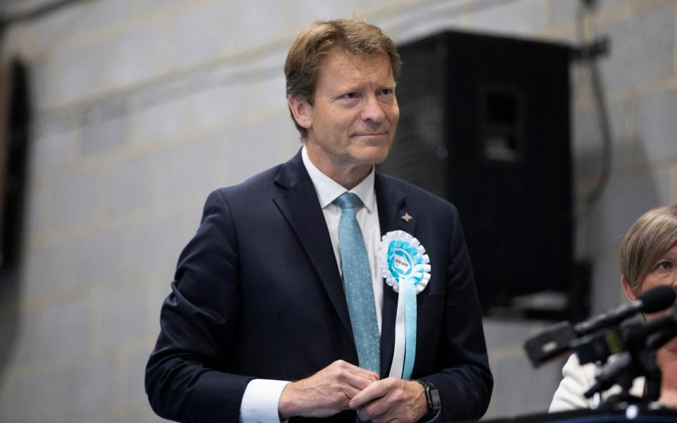 Richard Tice in Boston, Lincolnshire