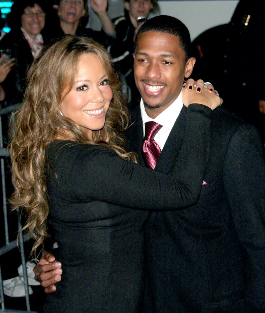 Precious NY Screening 2009 Mariah Carey Nick Cannon