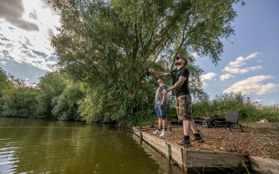 As part of the study, veterans will be invited to fish over one weekend between August and October - Paul Grover for the Telegraph