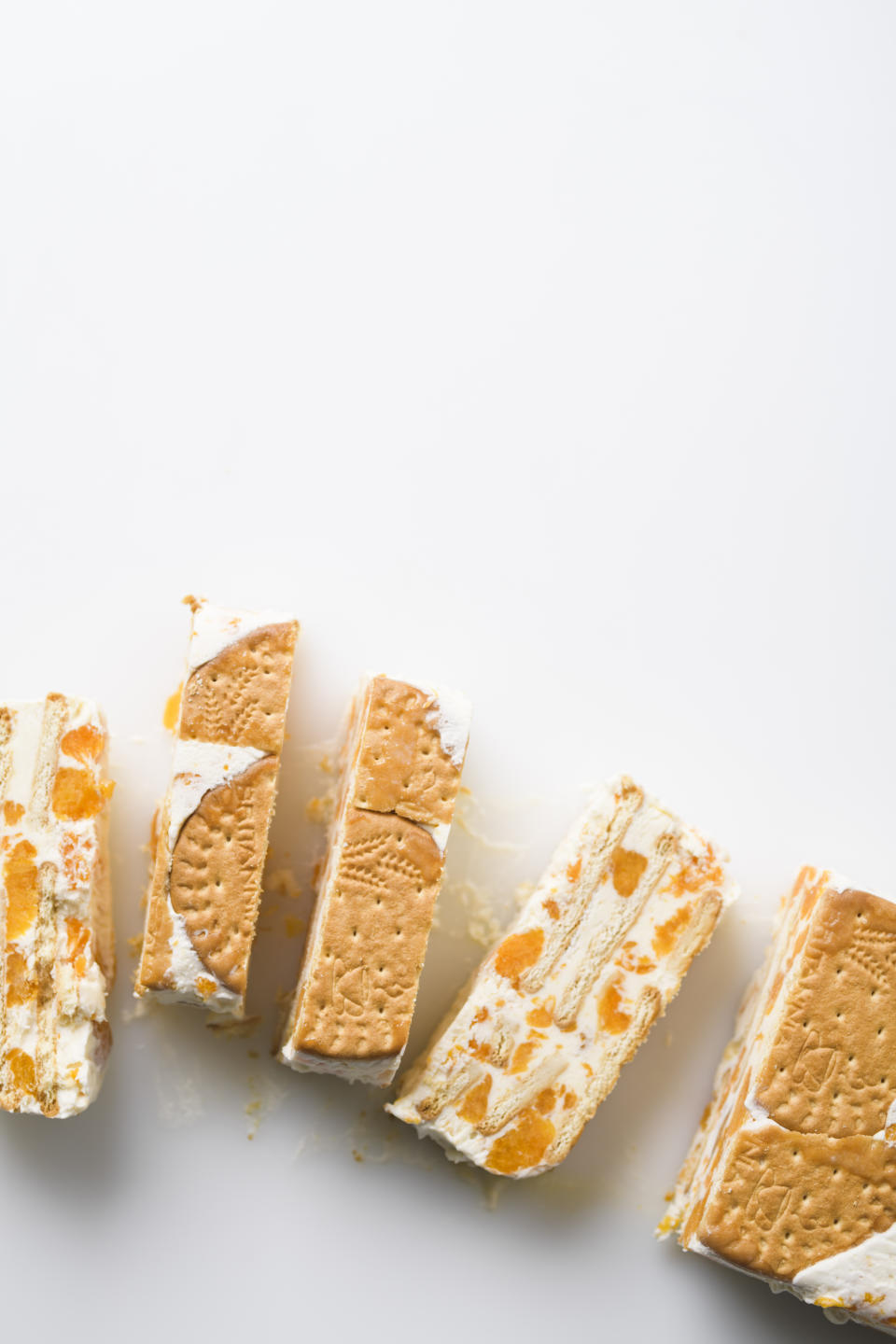 This image released by Milk Street shows a recipe for Orange Semifreddo. (Milk Street via AP)