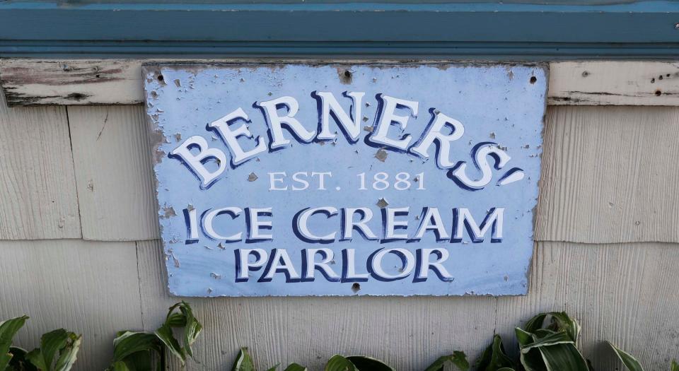 A sign at the Historic Washington House as seen, Wednesday, September 15, 2021, in Two Rivers, Wis. 