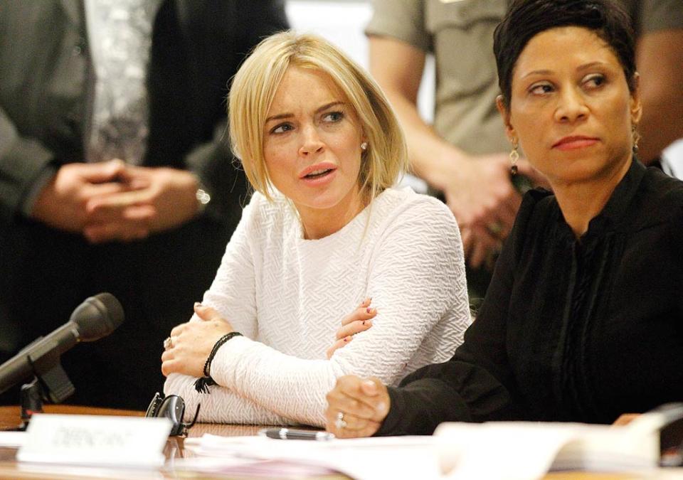 Lindsay Lohan Court Hearing