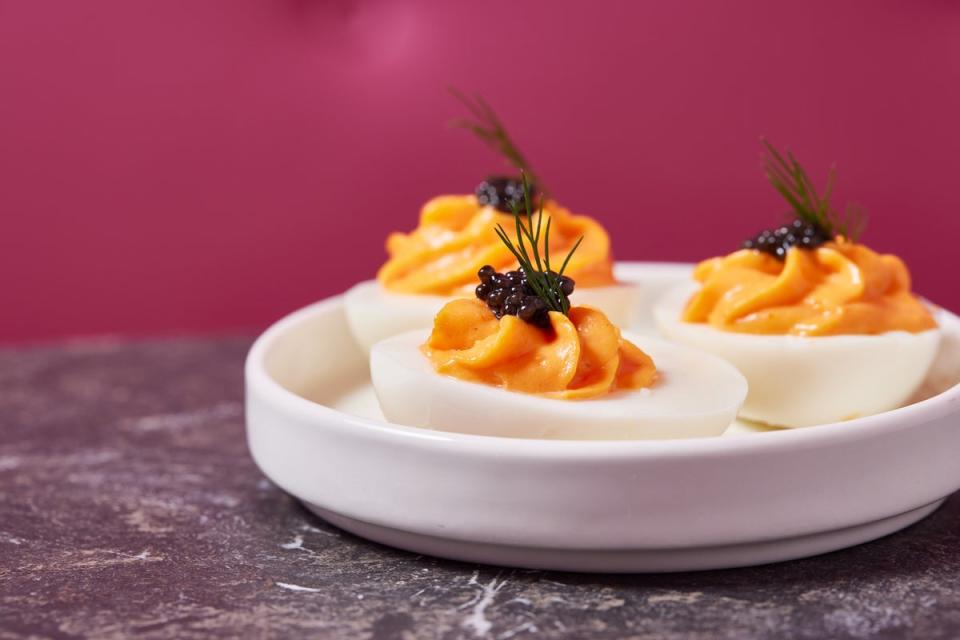 Devilled eggs at BAM Victoria (Courtesy)