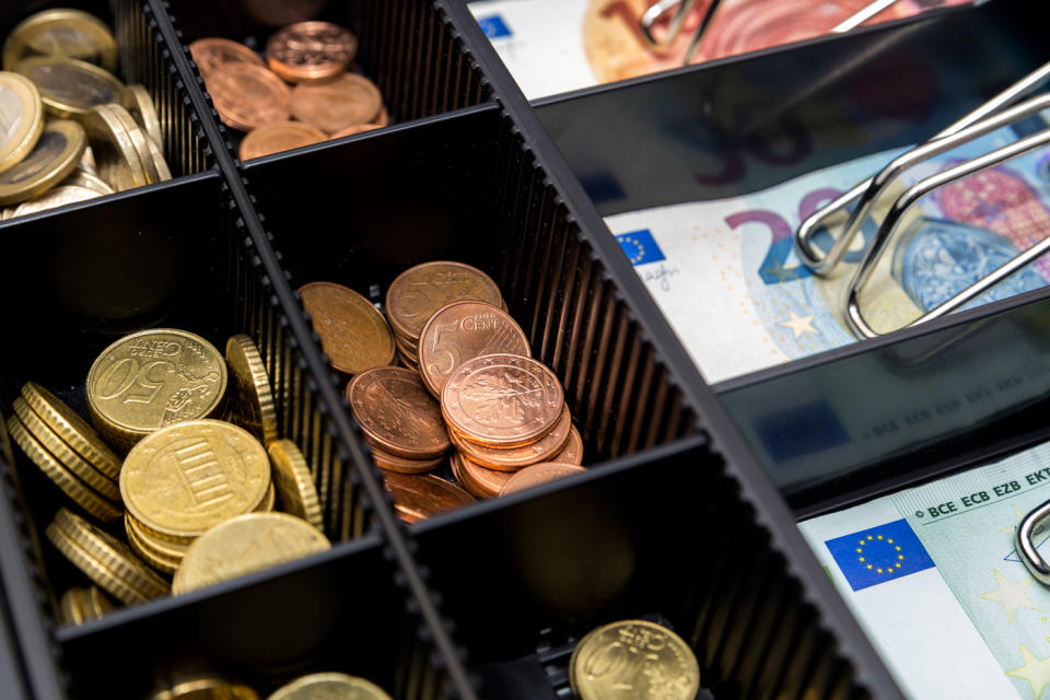 Münzgeld kann neuerdings auch in Einzahlungsautomaten eingetauscht werden. (Symbolbild: Getty Images)