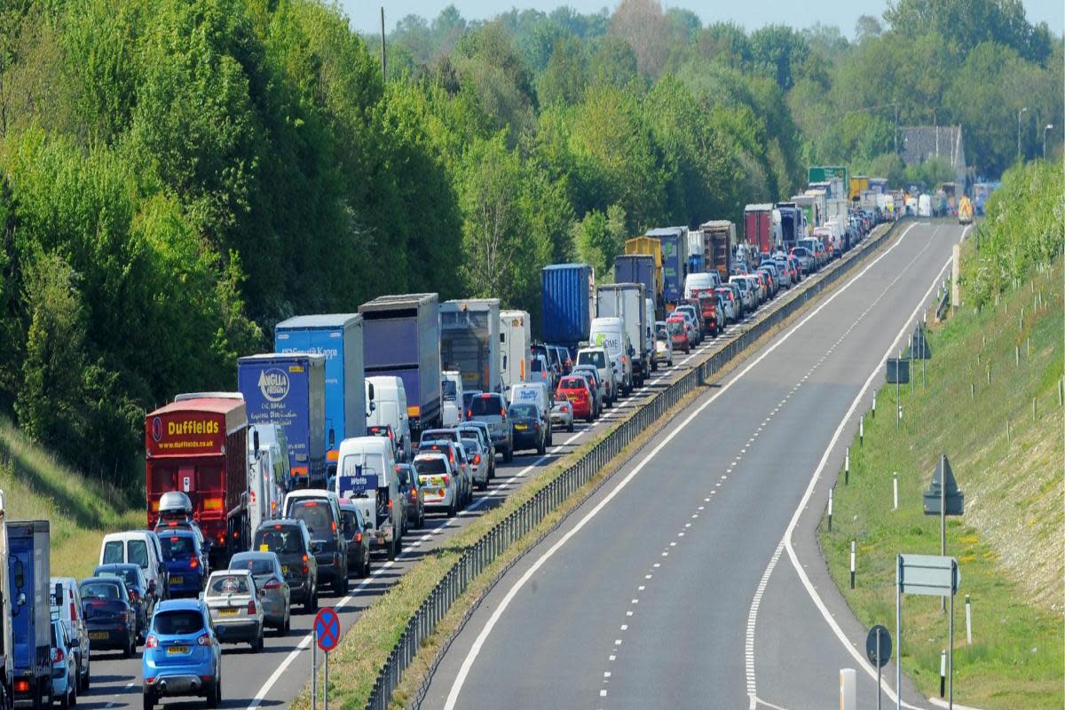 A project on the A11 is set to cause delays and disruption for drivers <i>(Image: Denise Bradley)</i>